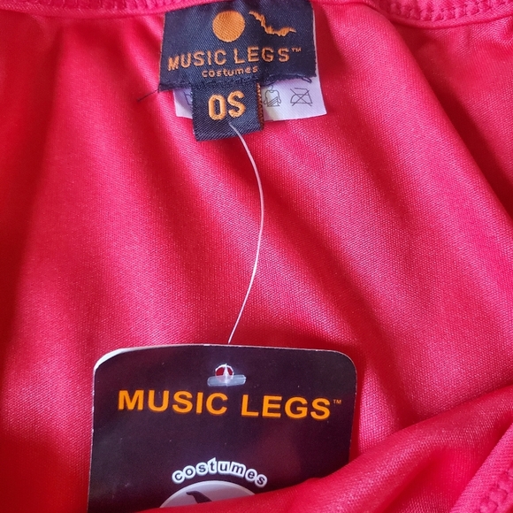 *NWT* HALLOWEEN Music Legs Spaghetti Strap Petticoat Dress, SIZE Small - Picture 3 of 5